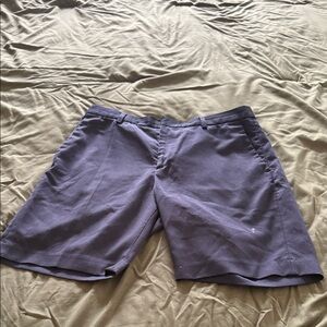H&M Men's Lavender Flat Front Shorts